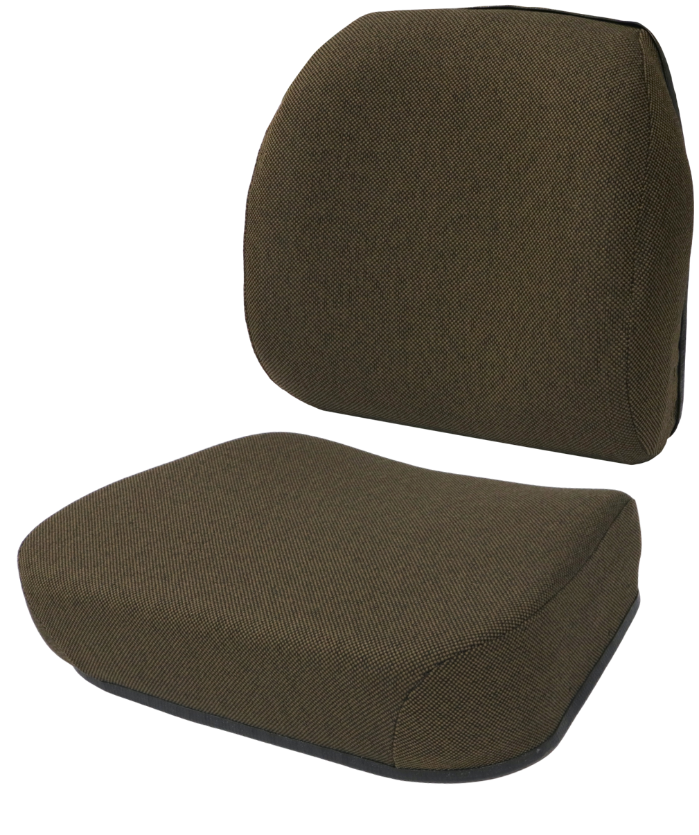 thumbnail image 2 of Brown Suspension Seat Cushion Set N14340 N14341 For Case Backhoe Models 580K, 580SK, 580 Super K, 590, 590T 2 of 4